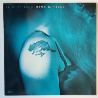 couverture vinyle 33tours artiste mink de ville titre le chat bleu