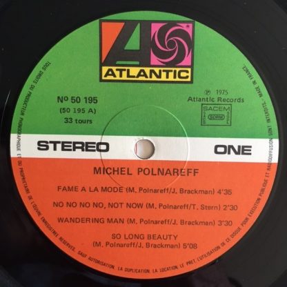 MICHEL POLNAREFF – Michel Polnareff – 1975 – France – Atlantic – Vinyle -33 Tours – OriginVinylStore