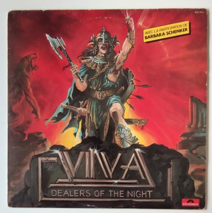 couverture vinyle 33tours artiste viva titre dealers of the night