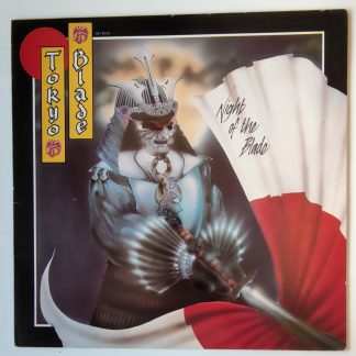 couverture vinyle 33tours artiste tokyo blade titre night of the blade