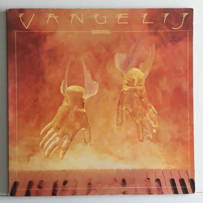 pochette vinyle 33tours artiste vangelis titre heaven and hell vinyle d'occasion originvinylstore montauban