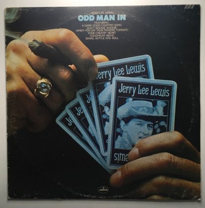 couverture vinyle 33tours artiste jerry lee lewis titre odd man in vinyle d'occasion originvinylstore montauban