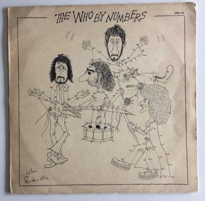 couverture vinyle 33tours artiste the who titre the who by numbers vinyle d'occasion originvinylstore montauban