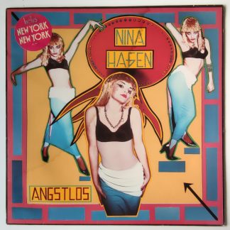 couverture vinyle 33tours artiste nina hagen titre angstlos vinyle d'occasion originvinylstore montauban