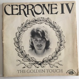 couverture vinyle 33tours artiste cerrone iv titre the golden touch white vinyle d'occasion originvinylstore montauban
