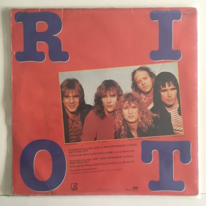 RIOT – Riot – 1983 – France – Elektra – Vinyle -33 Tours – OriginVinylStore