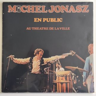 couverture vinyle 33tours artiste michel jonasz titre en public au theatre de la ville vinyle d'occasion originvinylstore montauban