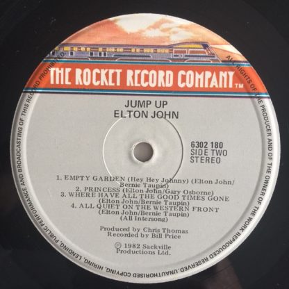vinyle 33tours artiste elton john titre jump up vinyle d'occasion originvinylstore montauban