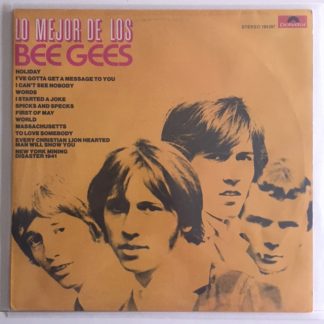 couverture vinyle 33tours artiste bee gees titre lo mejor de los bee gees vinyle d'occasion originvinylstore montauban