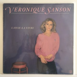 couverture vinyle 33tours artiste veronique sanson titre laisse la vivre vinyle d'occasion originvinylstore montauban