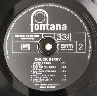 label vinyle 33tours artiste chuck berry titre rock 'n' roll music vinyle d'occasion originvinylstore disquaire montauban