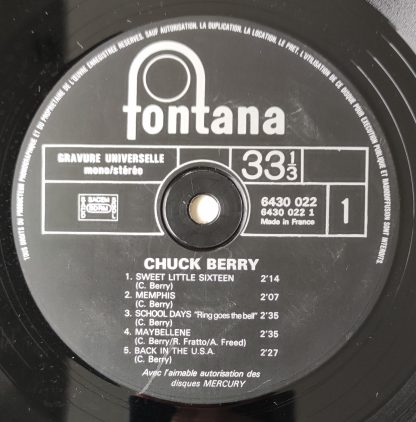 label vinyle 33tours artiste chuck berry titre rock 'n' roll music vinyle d'occasion originvinylstore disquaire montauban