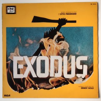 pochette vinyle 33tours artiste otto preminger bo exodus titre exodus album vinyle d'occasion originvinylstore disquaire montauban
