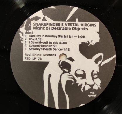 SNAKEFINGER’S VITAL VIRGINS – Night of desirable objects – 1987 – UK – Red rhino – Vinyle – 33 Tours – OriginVinylStore