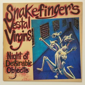 SNAKEFINGER’S VITAL VIRGINS – Night of desirable objects – 1987 – UK – Red rhino – Vinyle – 33 Tours – OriginVinylStore